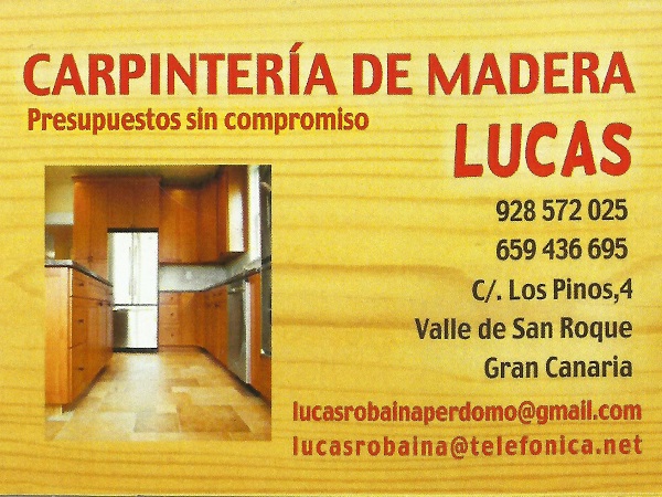 Carpinter%c3%ada de madera lucas foto